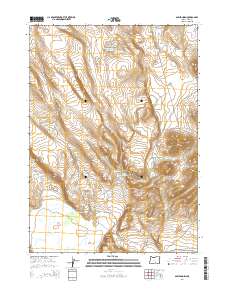 Sawed Horn 2014 topographic map thumbnail
