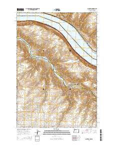 Quinton 2014 topographic map thumbnail