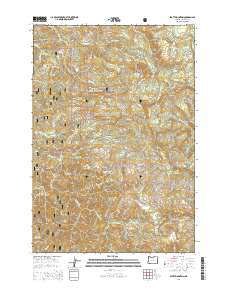 Stott Mountain 2014 topographic map thumbnail