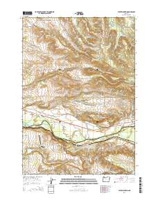 Stout Mountain 2014 topographic map thumbnail