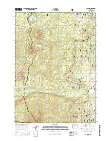 The Twins 2014 topographic map thumbnail
