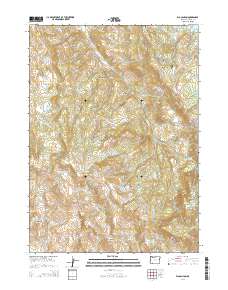 Rio Canyon 2014 topographic map thumbnail