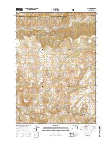 Ritter 2014 topographic map thumbnail