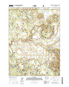 Riverbed Butte Spring 2014 topographic map thumbnail