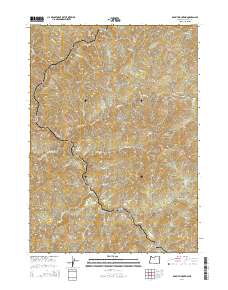 Rabbit Mountain 2014 topographic map thumbnail