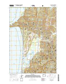 Sand Lake 2014 topographic map thumbnail