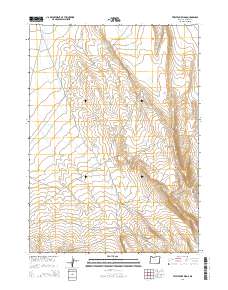 Twelvemile Ridge 2014 topographic map thumbnail