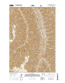 Sheep Creek Divide 2014 topographic map thumbnail
