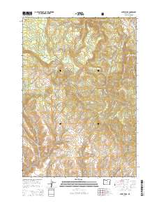 Sheep Ridge 2014 topographic map thumbnail