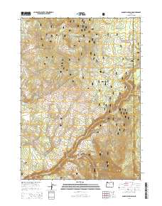 Sandhill Crossing 2014 topographic map thumbnail