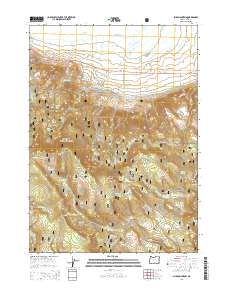 Slide Mountain 2014 topographic map thumbnail
