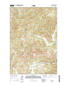 Vinemaple 2014 topographic map thumbnail