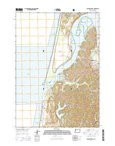 Winchester Bay 2014 topographic map thumbnail