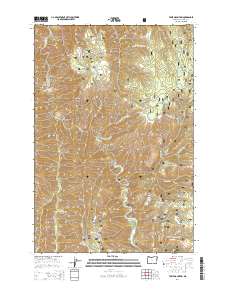 Table Mountain 2014 topographic map thumbnail