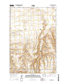 Well Spring 2014 topographic map thumbnail