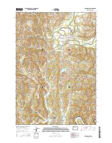 Toledo North 2014 topographic map thumbnail
