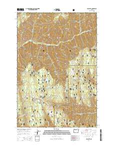 Tollgate 2014 topographic map thumbnail