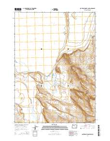 Southeast Harney Lake 2014 topographic map thumbnail