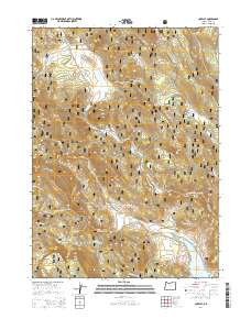 Cox Flat 2014 topographic map thumbnail