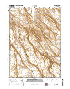 Lunch Lake 2014 topographic map thumbnail
