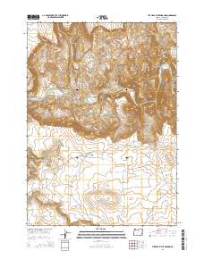 The Hole in the Ground 2014 topographic map thumbnail