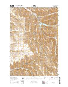 Heppner 2014 topographic map thumbnail