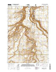 Steelhead Falls 2014 topographic map thumbnail