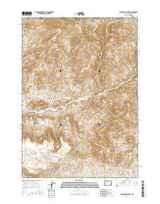Sugarloaf Butte 2014 topographic map thumbnail