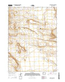 Surveyors Lake 2014 topographic map thumbnail