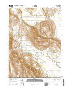 Dairy 2014 topographic map thumbnail
