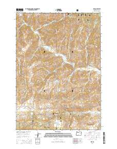 Izee 2014 topographic map thumbnail