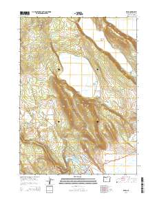 Keno 2014 topographic map thumbnail