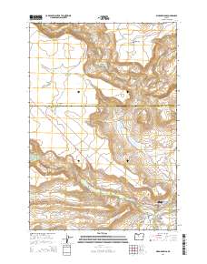 Warm Springs 2014 topographic map thumbnail