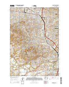 Beaverton 2014 topographic map thumbnail