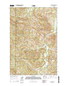Clear Creek 2014 topographic map thumbnail