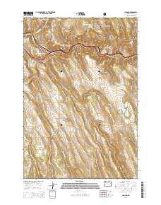 Hilgard 2014 topographic map thumbnail