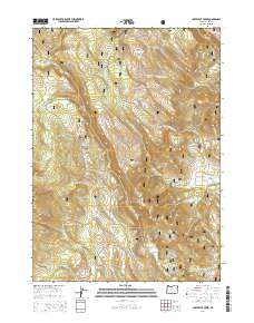 Coffeepot Creek 2014 topographic map thumbnail