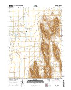 Borax Lake 2014 topographic map thumbnail