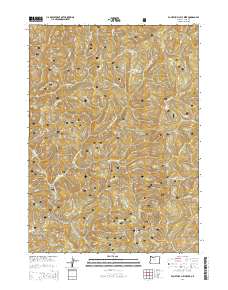 Fourth of July Creek 2014 topographic map thumbnail