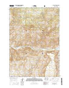 Pilot Butte 2014 topographic map thumbnail