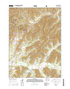 Selma 2014 topographic map thumbnail