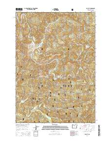 Elk City 2014 topographic map thumbnail