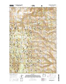 Sugarbowl Creek 2014 topographic map thumbnail