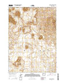 Hogback Butte 2014 topographic map thumbnail