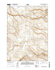Little Grassy Mountain 2014 topographic map thumbnail