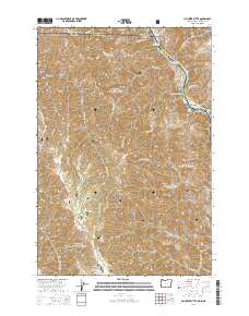Jim Creek Butte 2014 topographic map thumbnail