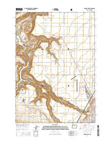 Madras West 2014 topographic map thumbnail
