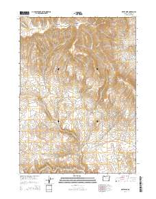Bretz Mine 2014 topographic map thumbnail