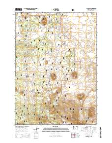 Plot Butte 2014 topographic map thumbnail