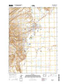 Burns 2014 topographic map thumbnail